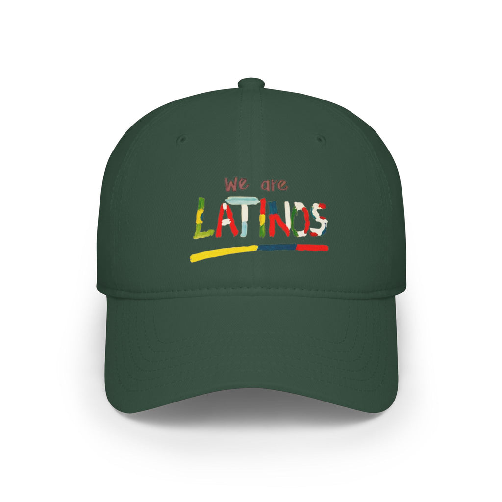 We Are Latinos Baseball Cap — Multicolor Pride Hat