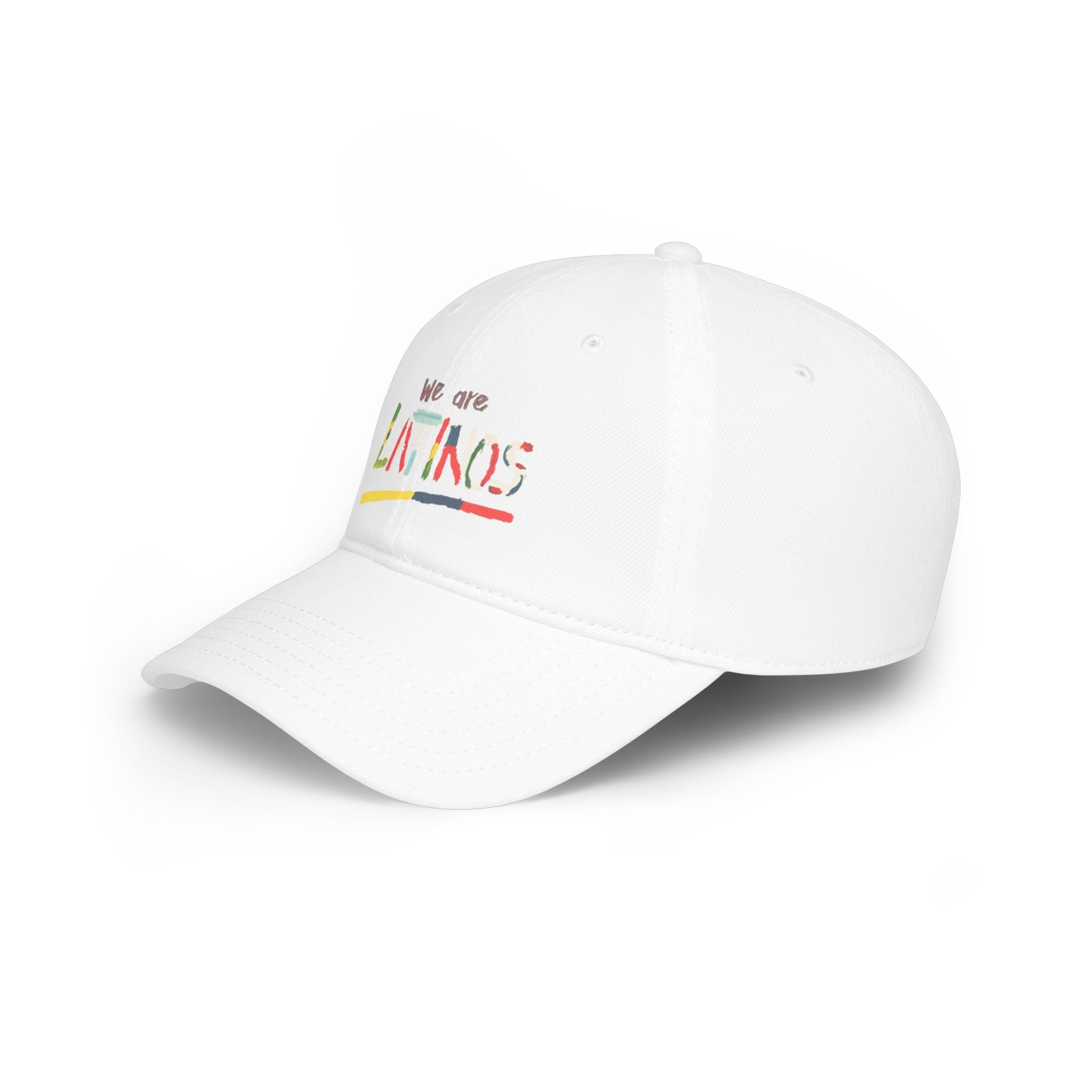 We Are Latinos Baseball Cap — Multicolor Pride Hat