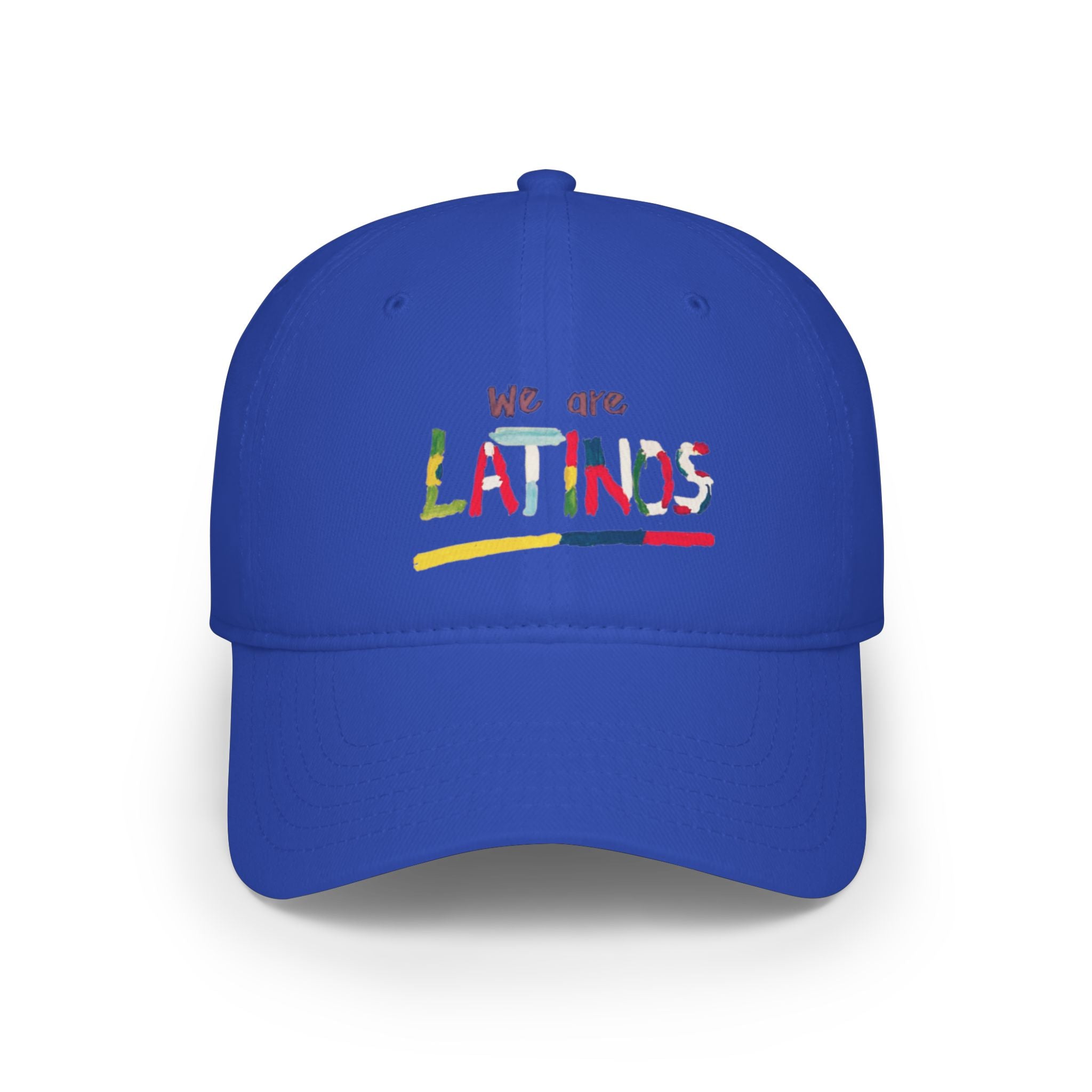 We Are Latinos Baseball Cap — Multicolor Pride Hat